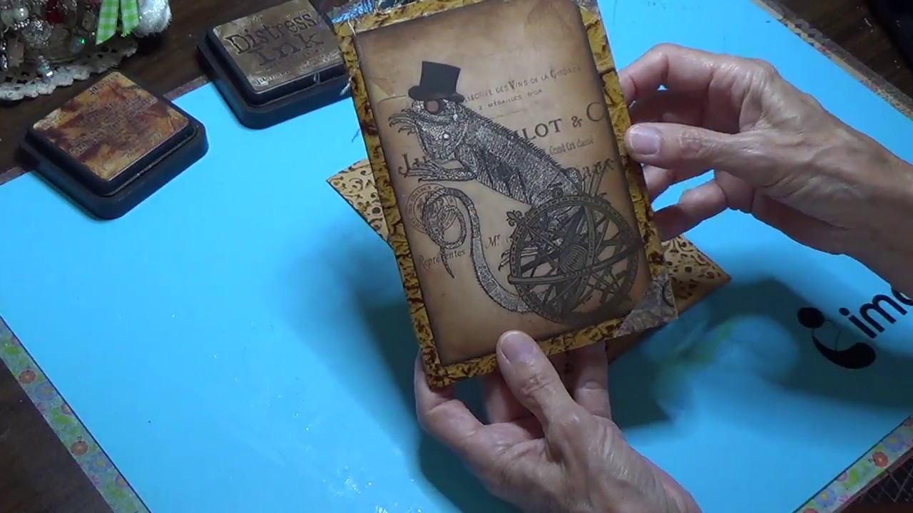 TUTORIAL: How to make paper look like leather