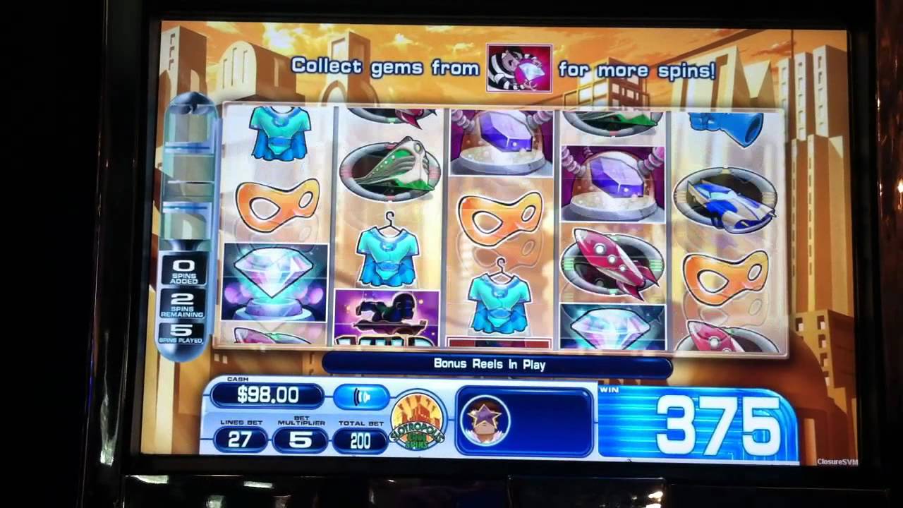 Super Team Slot Machine Bonus - Slotropolis