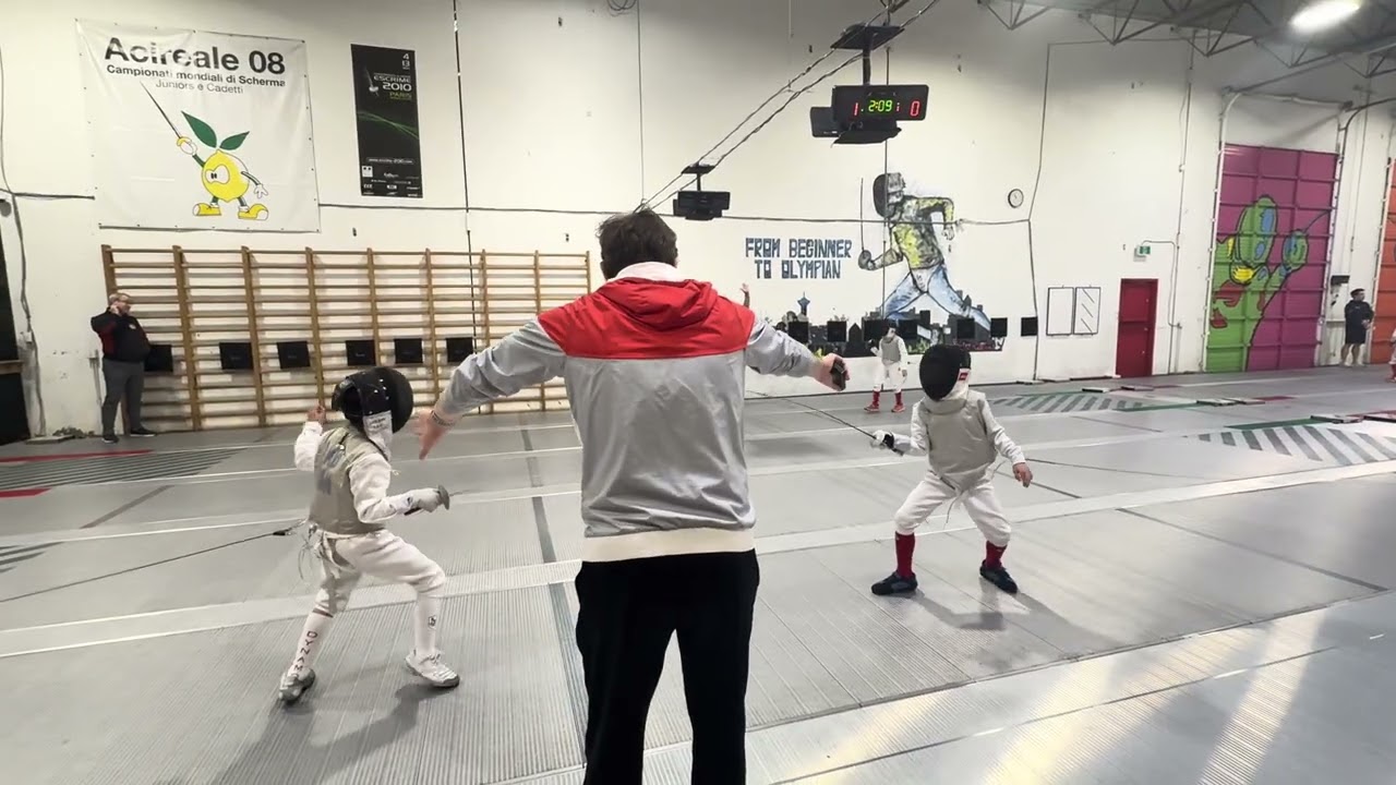 William vs Aaron - Y8 Foil Semi Final -  Dynamo - 1 March 2026