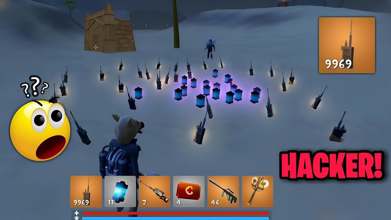 UNBELIEVABLE HACKER! 😱- Rocket Royale Gameplay!