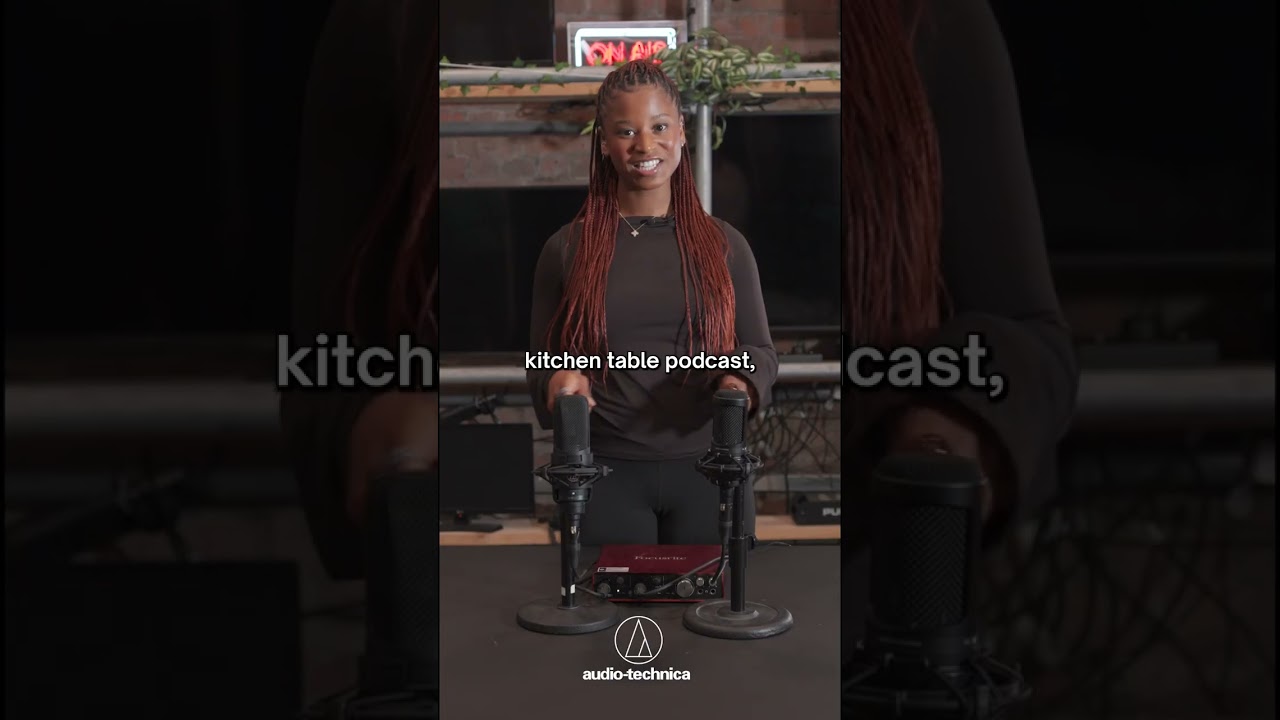 Learn about Condenser Mics with Audio Technica 🎙️
