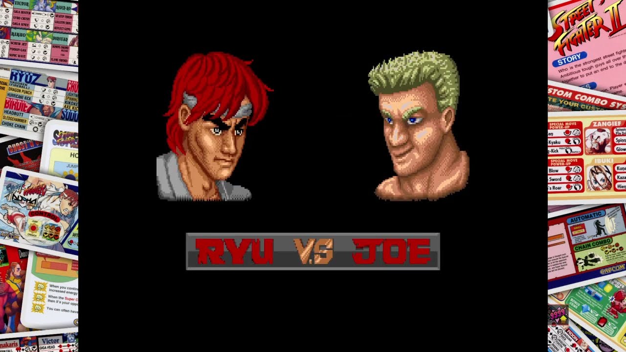 Capcom Arcade 2nd Stadium_スト１スコアアタック・サガット敗退