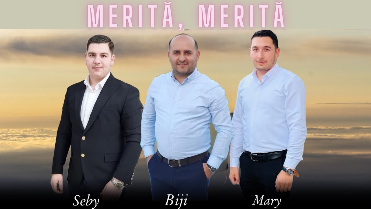 Biji, Mary si Seby din Barbulesti - MERITA MERITA ( Official Video ) Cover 2022