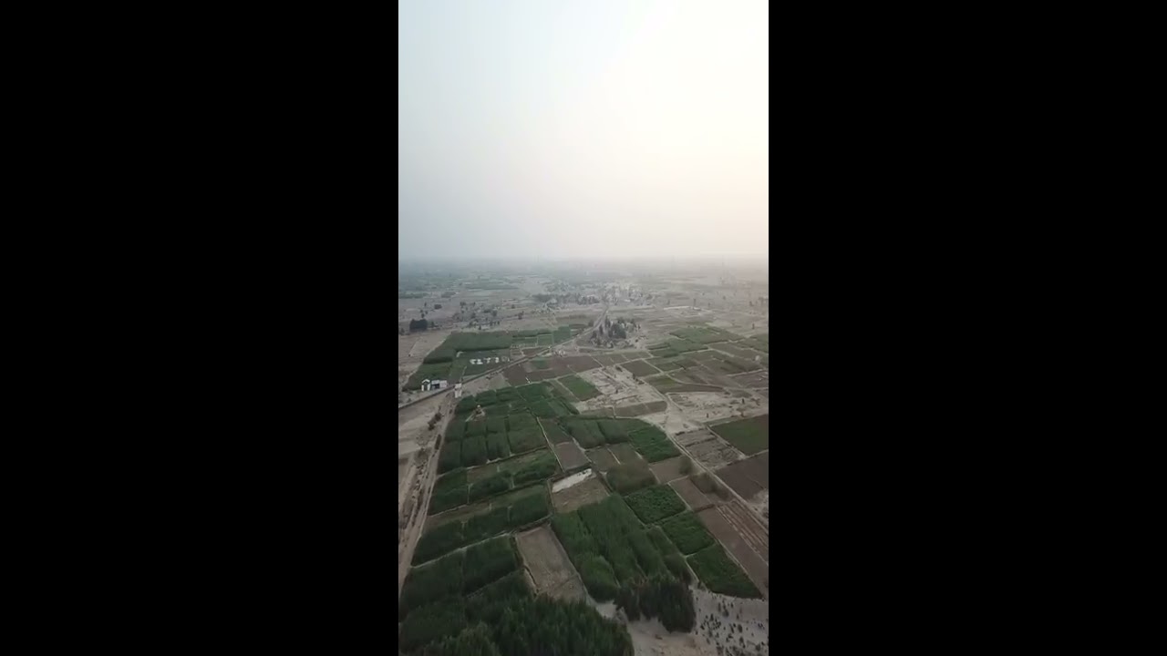 قرية العشة تصوير جوي