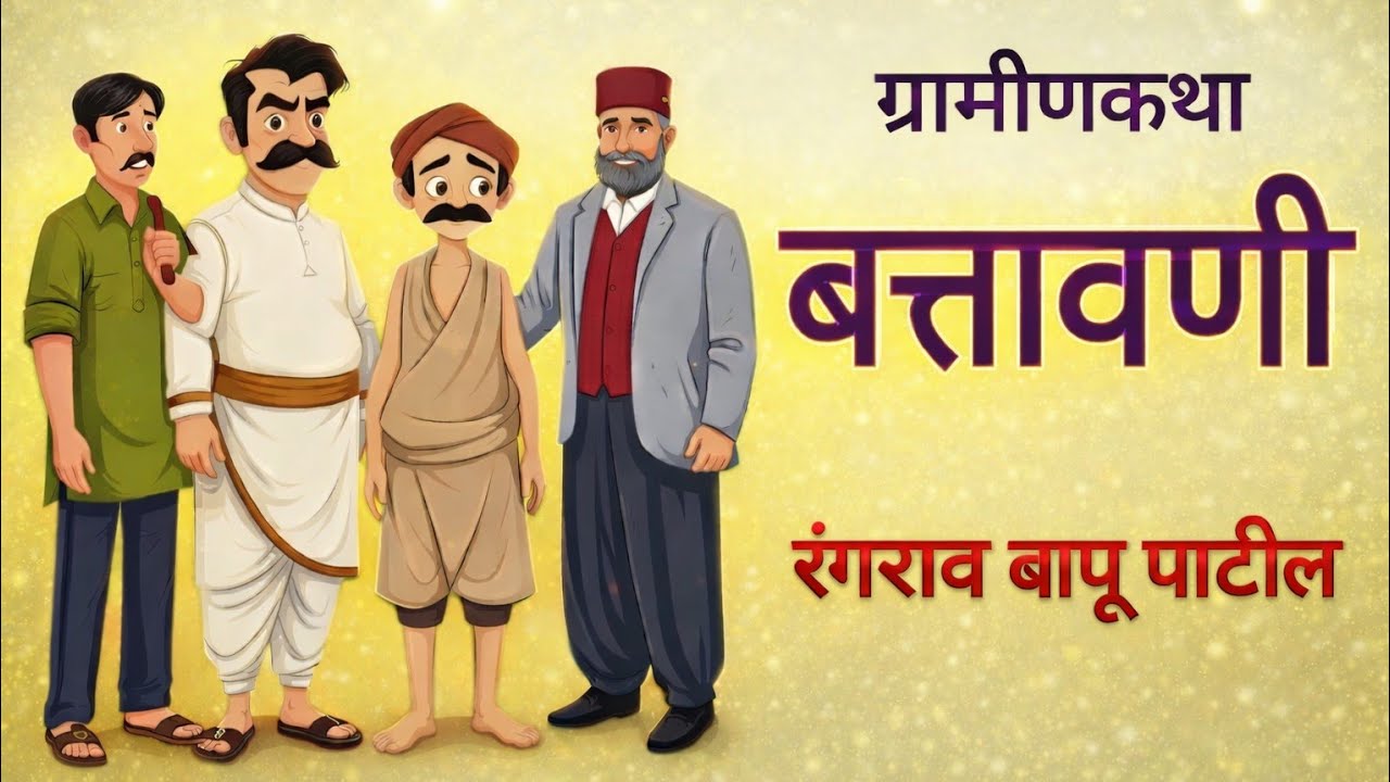 बत्तावणी / रंगराव बापू पाटील / ग्रामीण कथा / Battavni / Rangrao Bapu Patil / Gramin katha