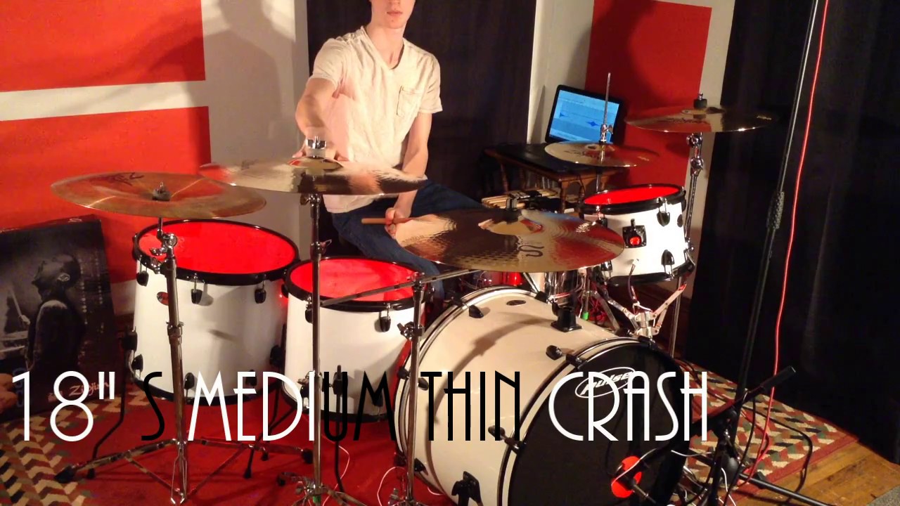 Zildjian S Family Performer Set Sound Test -  KL Drums - Use Headphones For Best Audio