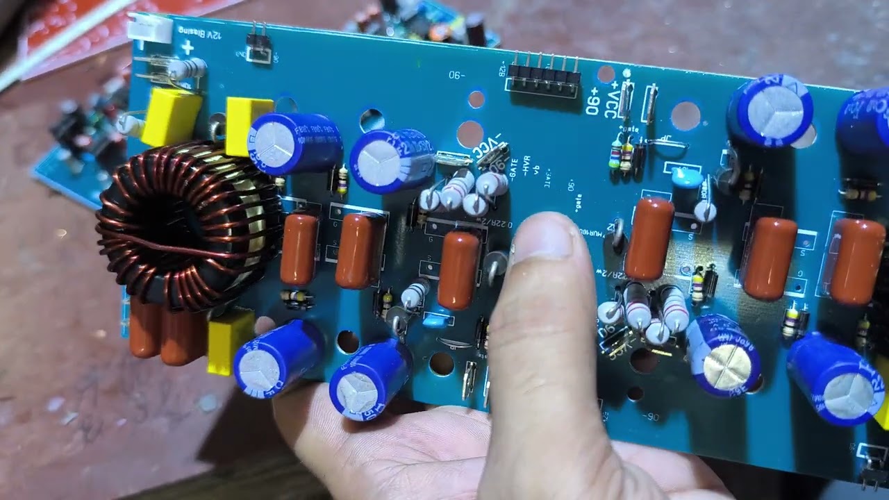 Stereo class d board also bridge  supported 