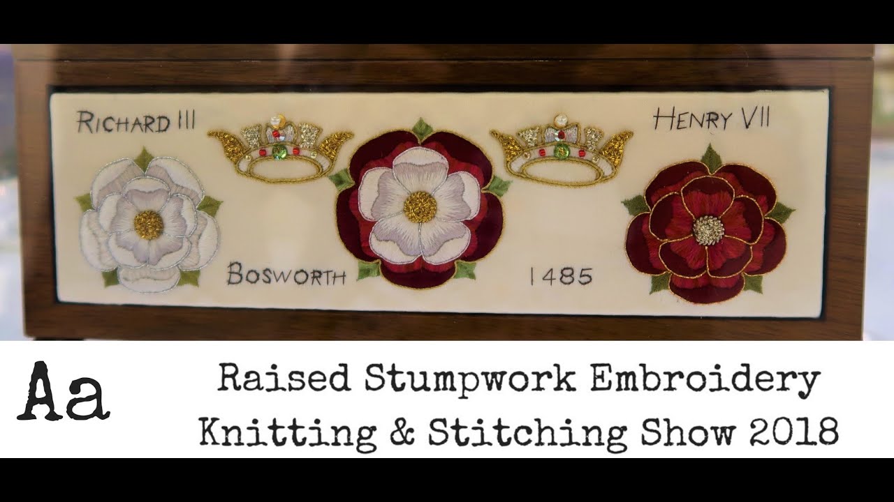 Embroidery Exhibition (No: 3) | Raised Stumpwork Boxes | Needles Excellency Exhibition