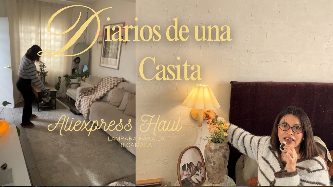 💛🏡🌼Aliexpress Haul, lampara para la recamara y Diarios de una Casita 💛🏡🌼