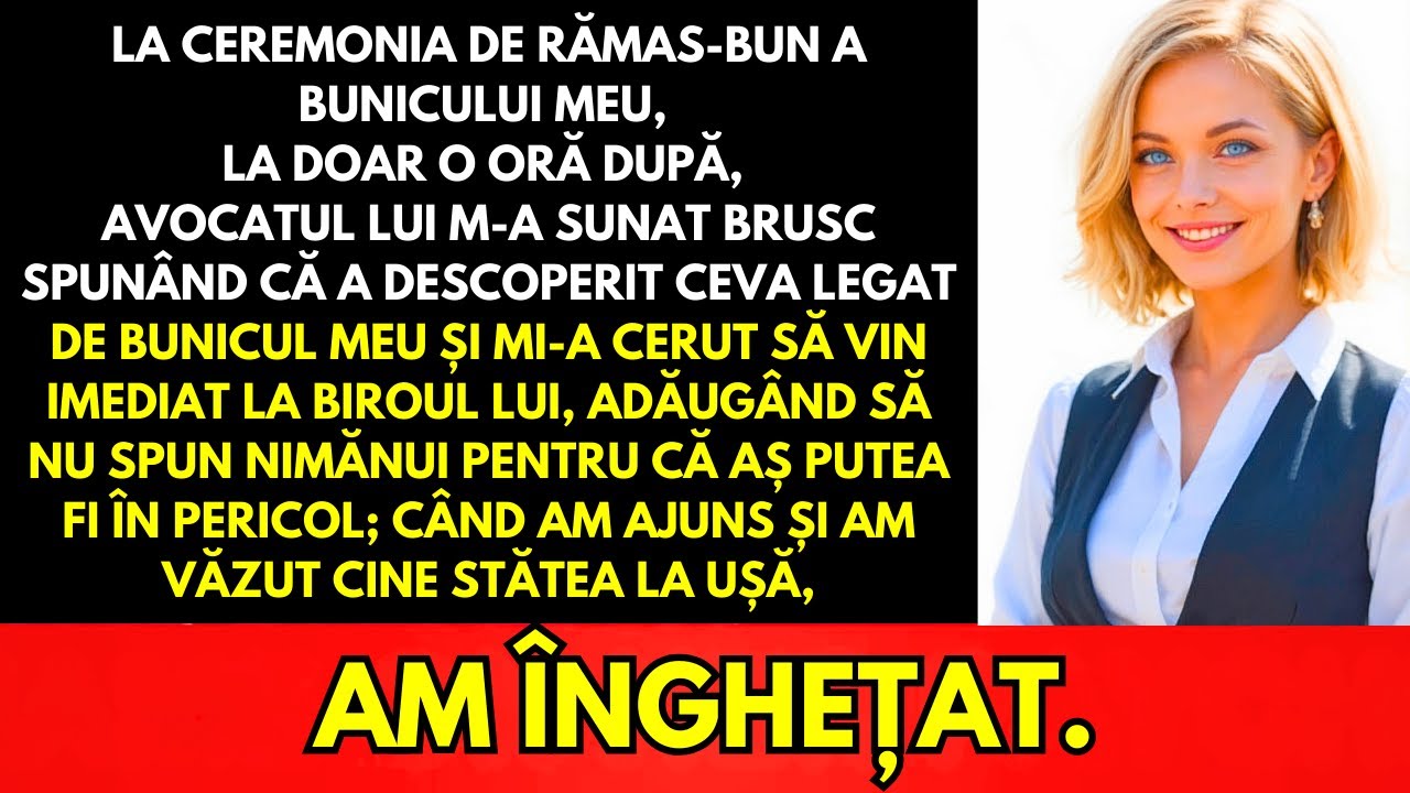 La Memorial, După O Oră, Un Apel Secret De La Avocat M-a Avertizat