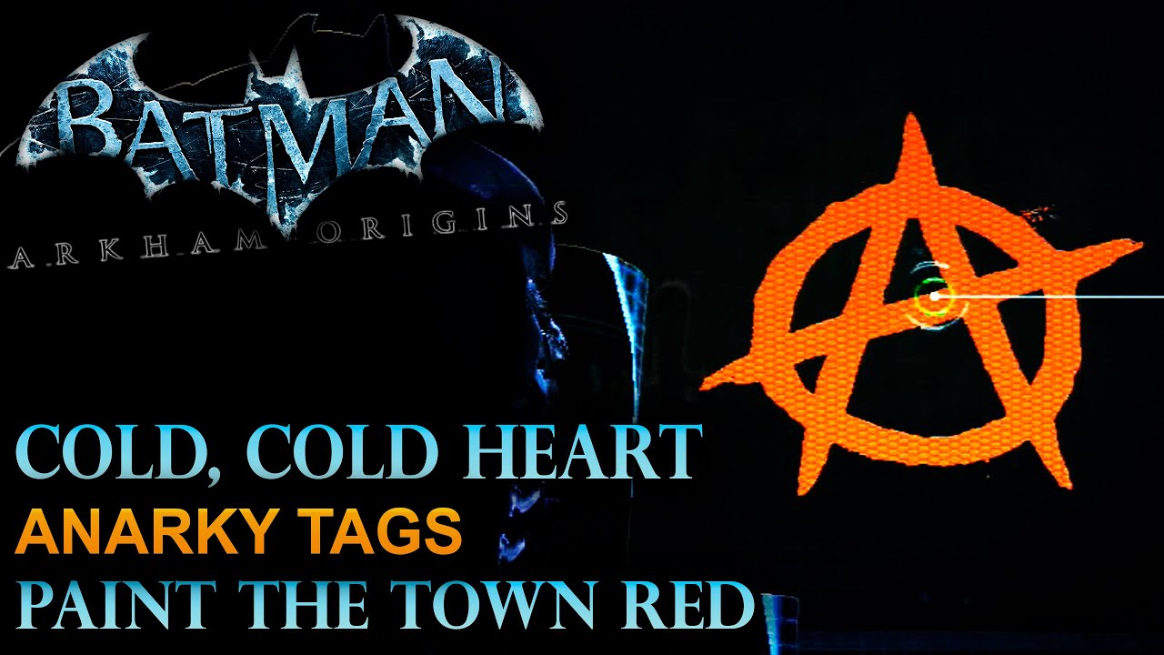 Batman: Arkham Origins - Cold, Cold Heart - Anarky Tags