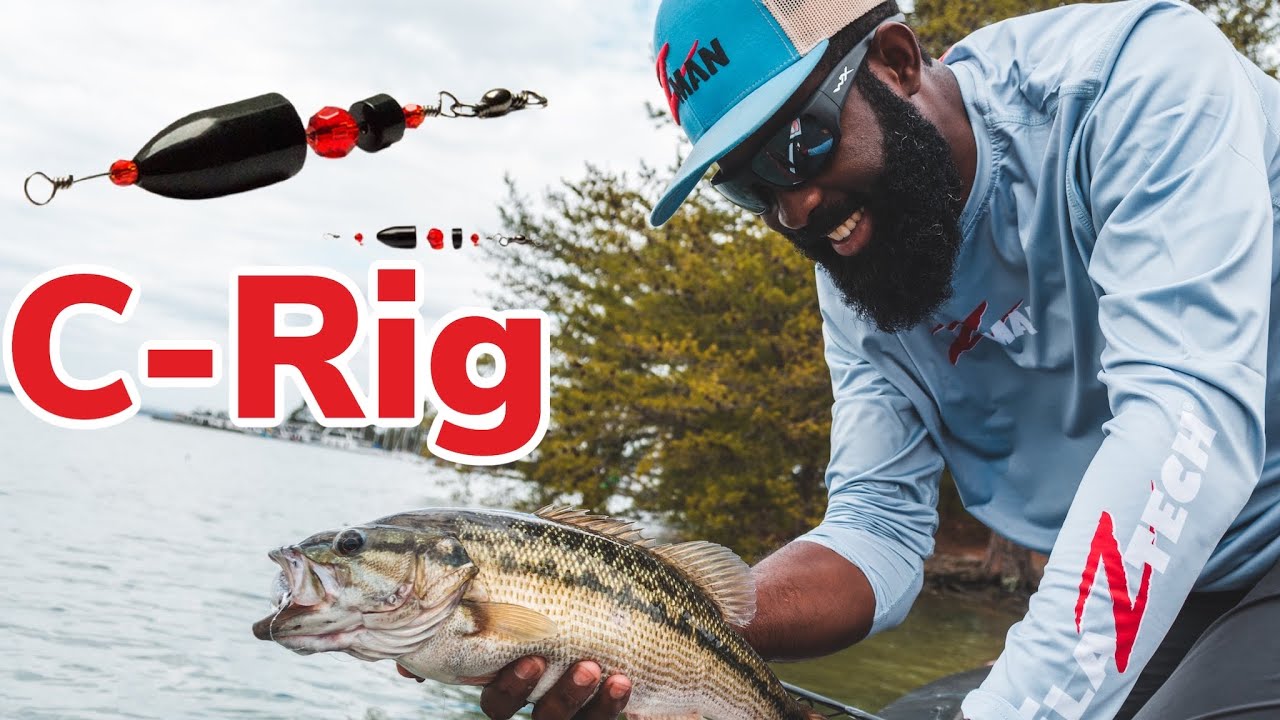 Fishing A Carolina Rig on Deep Main Lake Points