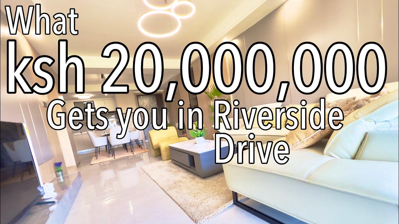 Luxury apartments in Riverside Drive | rich neighborhood in Nairobi