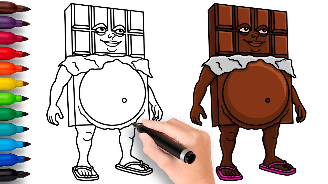 HOW TO DRAW CHOCOLATINI PANCIONCIONI | Italian Brainrot Animals - Easy Step by Step Drawing