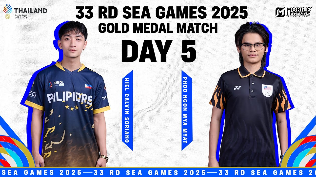 33rd SEA GAMES THAILAND 2025 GOLDEN MATCH DAY 5 : Mobile Legends Bang Bang