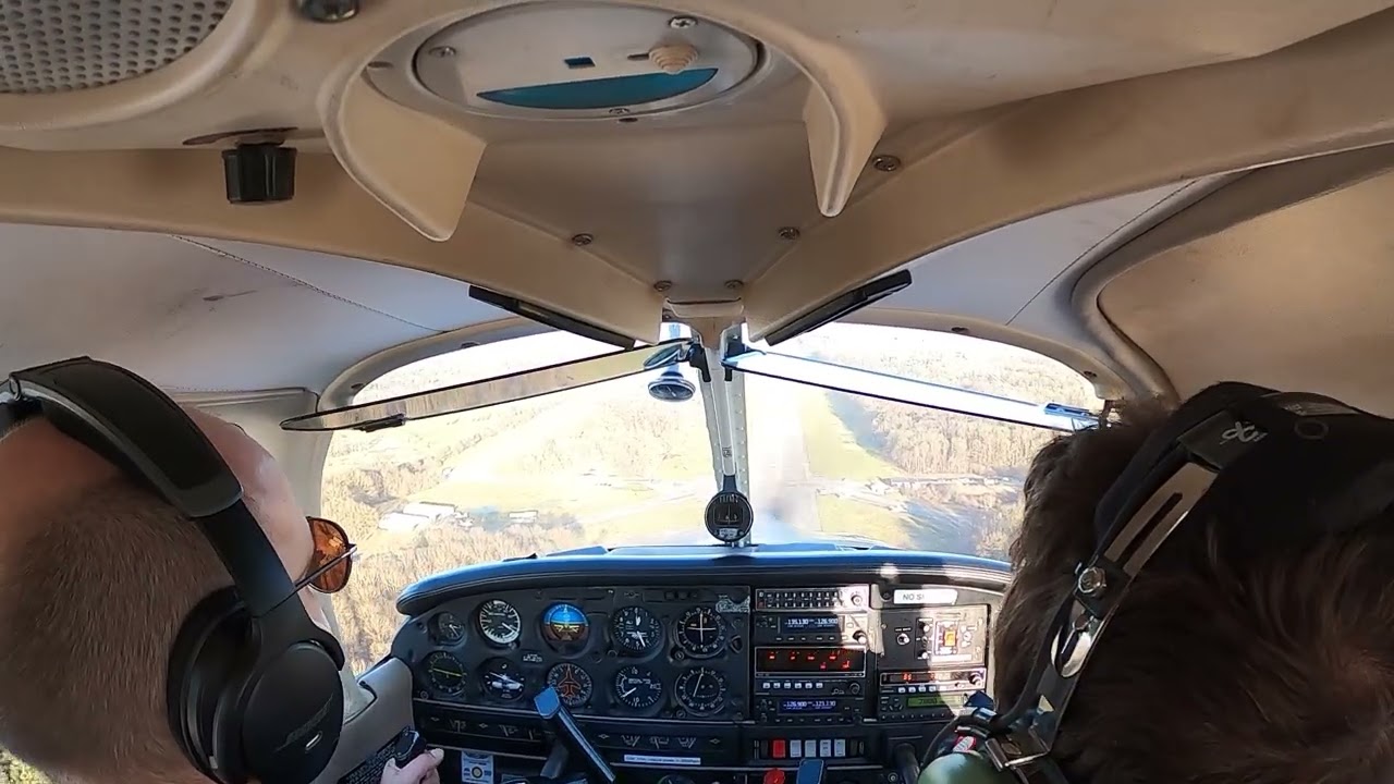 Go- around RWY07 Crosswind