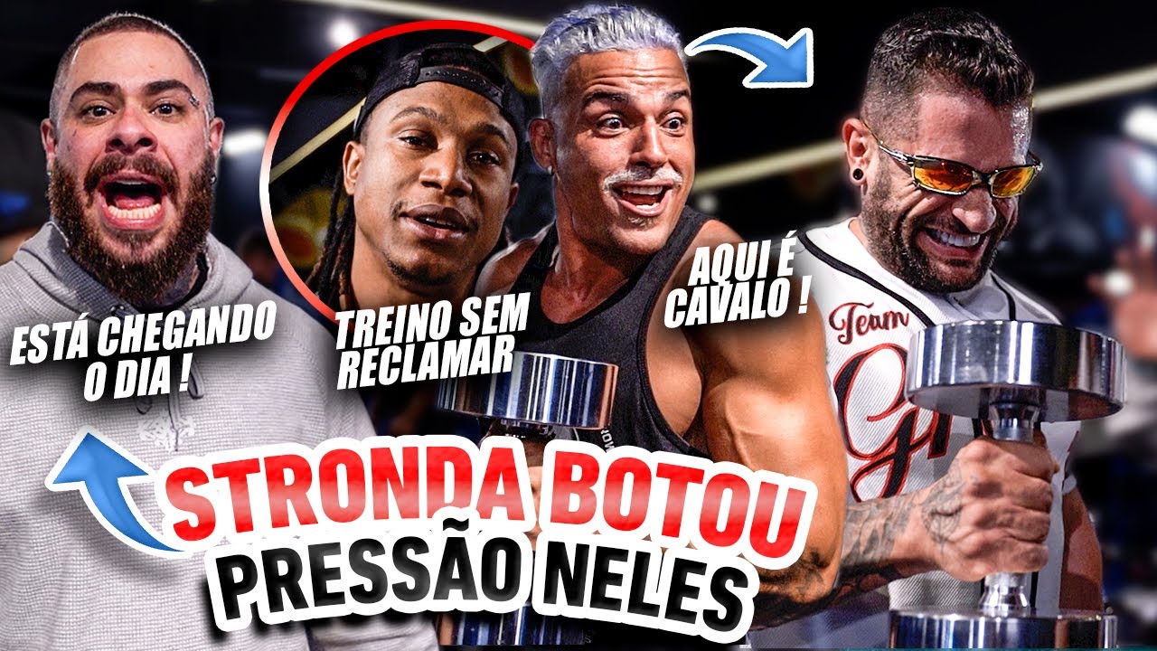 LEO STRONDA ARRANCOU O COURO DO CAVALO E DO POBRE LOUCO