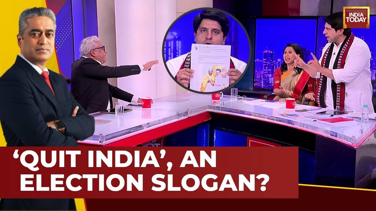 Watch This Heated Argument Between Congress's Shama Mohd & Bjp's Shehzad Poonawala | Manipur Crisis