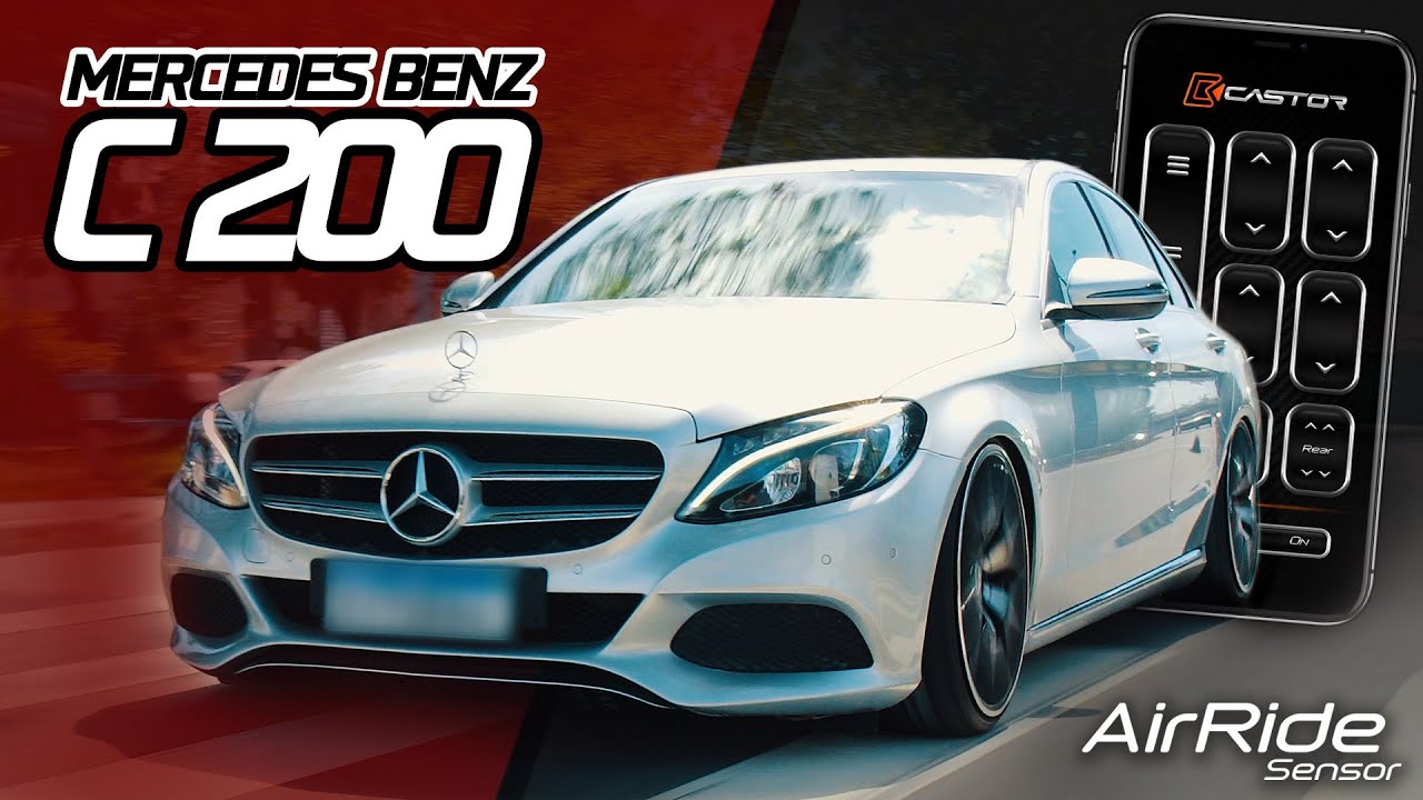 ＣＡＳＴＯＲ | MERCEDES BENZ C200 + AIRRIDE SENSOR