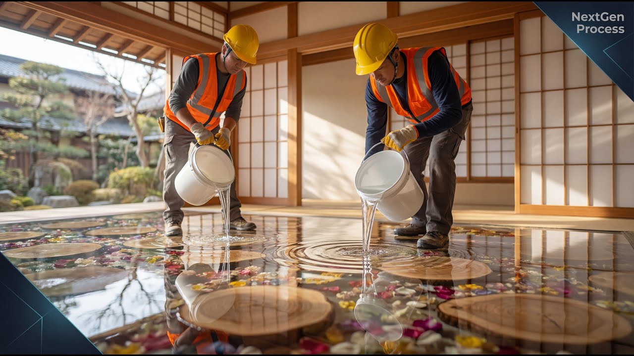 Top 5 Luxurious Epoxy Floors Featuring Resin Pours