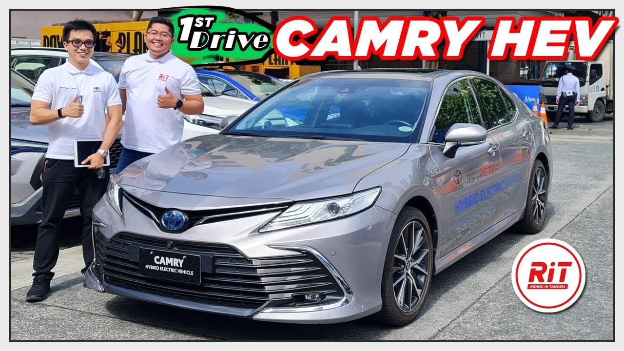 Toyota Camry Hybrid | 1st Drive sa Dream Car | RiT Riding in Tandem