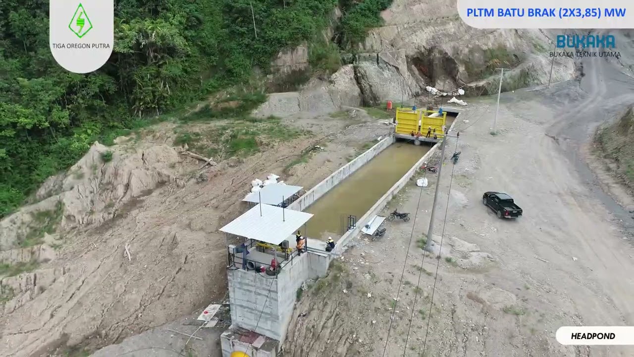 PLTM Batubrak (2x3,85) MW LAMPUNG BARAT (Commissioning Hydro Power)