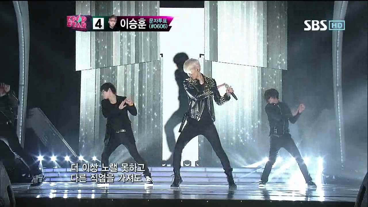 Lee SeungHoon [내가 노래를 못해도] @KPOPSTAR Live Episode 20120318
