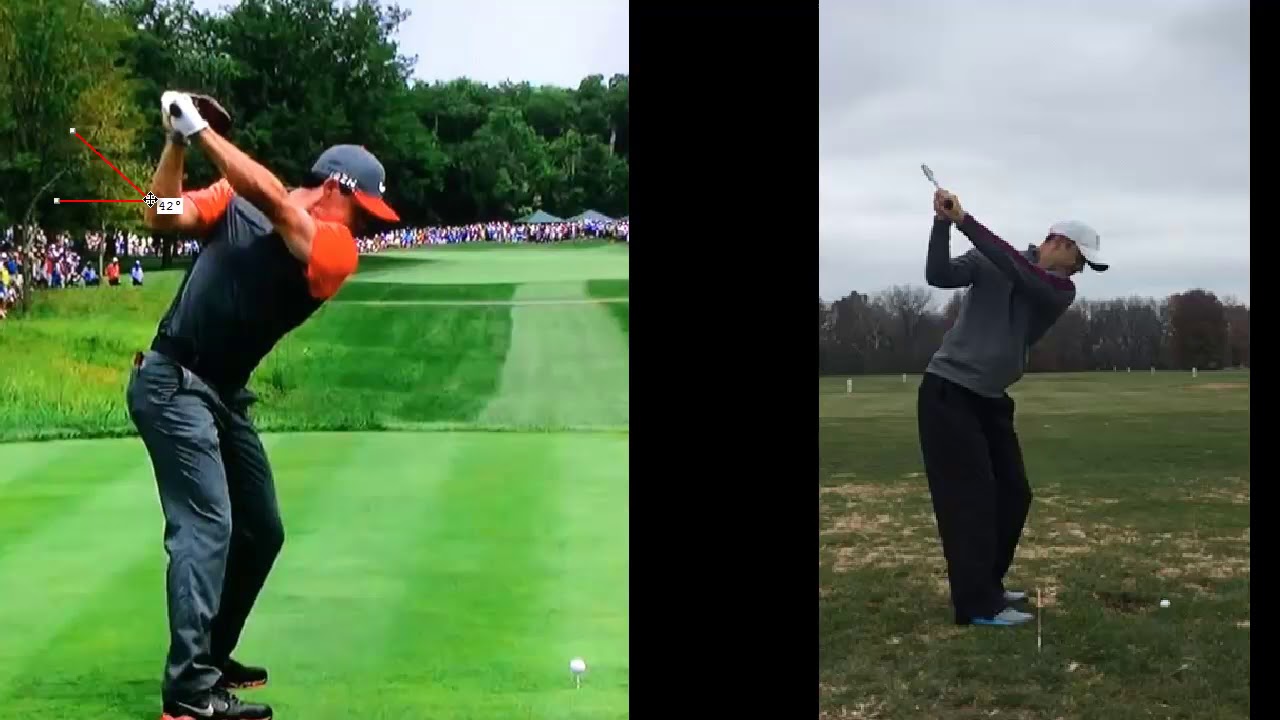 Rory McIlroy's Powerful Backswing | How To Square The Clubface At The Top