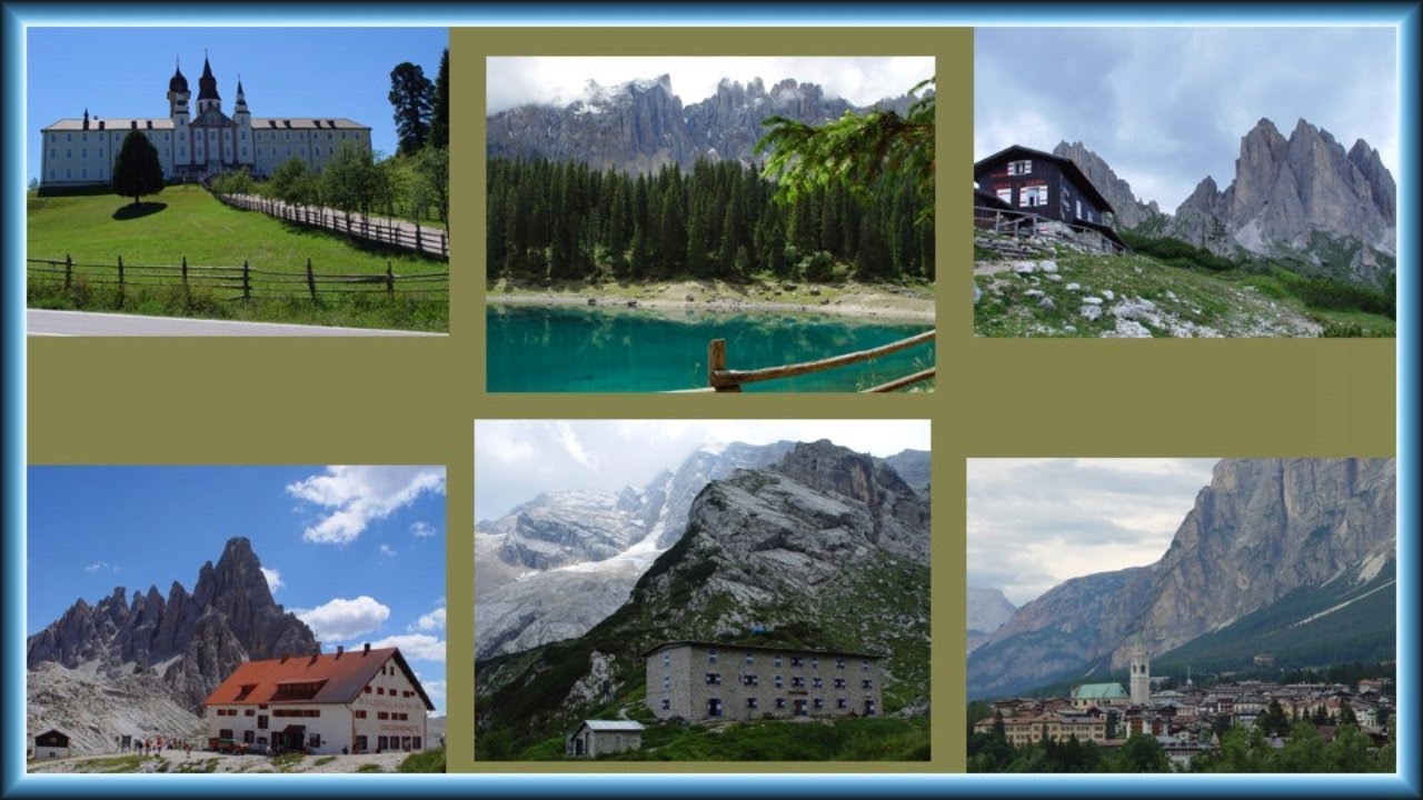 Dolomiti. Dal Santuario di Pietralba ai Laghi d'Ajal e Pianozes nei pressi di Cortina