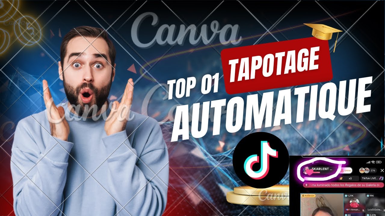 Astuces pour Tapotages Automatique sur TikTok...