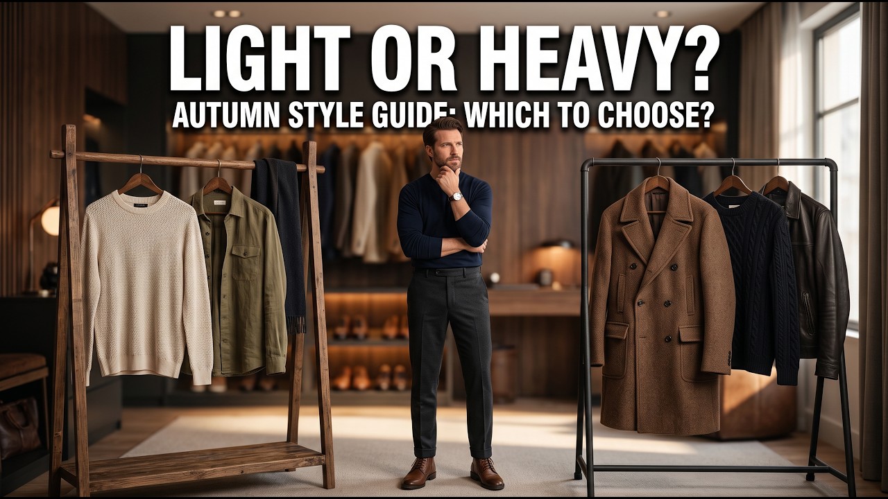 How to Build the Perfect Fall 2026 Men&rsquo;s Wardrobe | Light, Mid & Heavy Layers