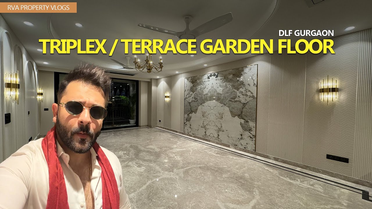 Exclusive Triplex and Terrace Garden Floor | DLF Gurgaon | 4BHK with Power Backup
