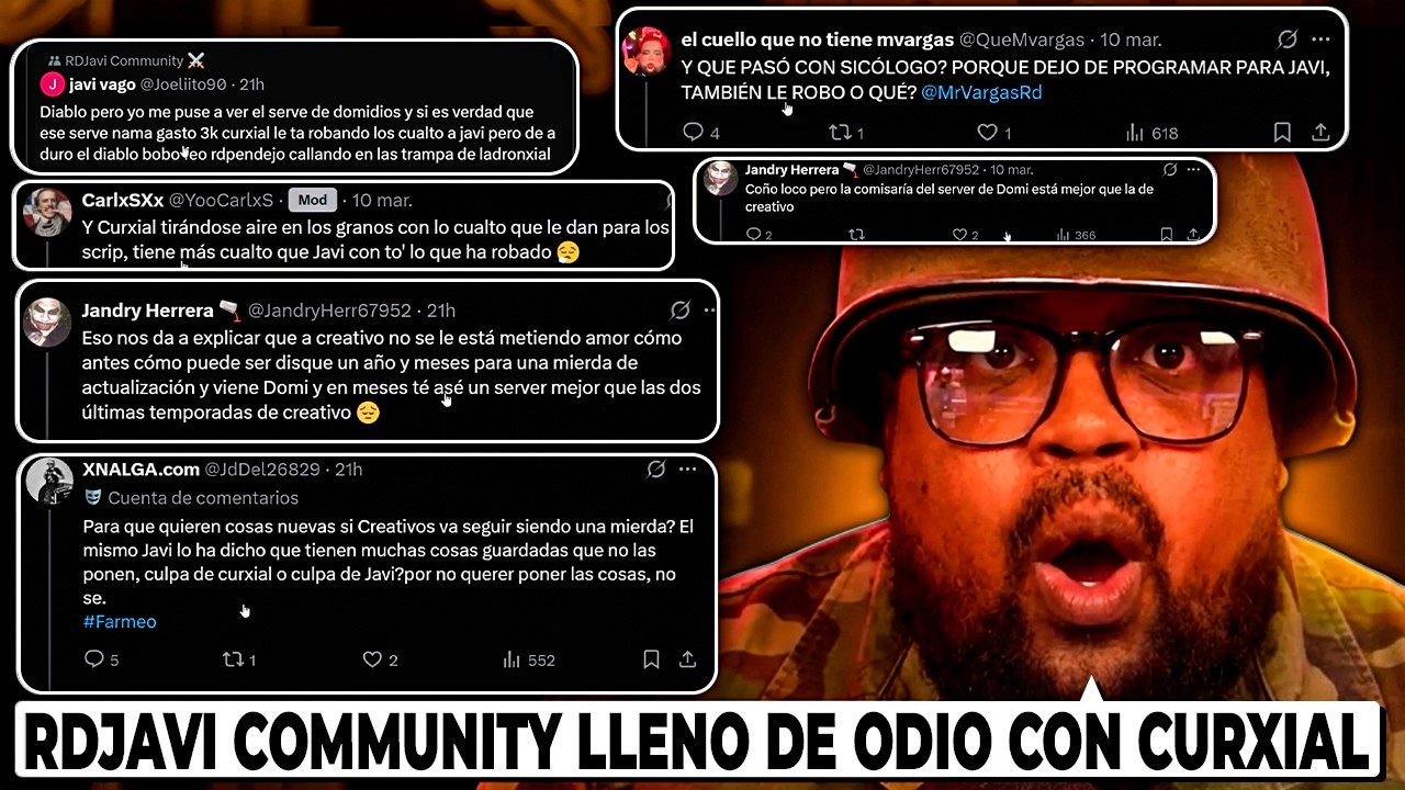 LA COMUNIDAD DE RDJAVI EXPLOTA CONTRA EL PROGRAMADOR DE CREATIVOSRP 😱