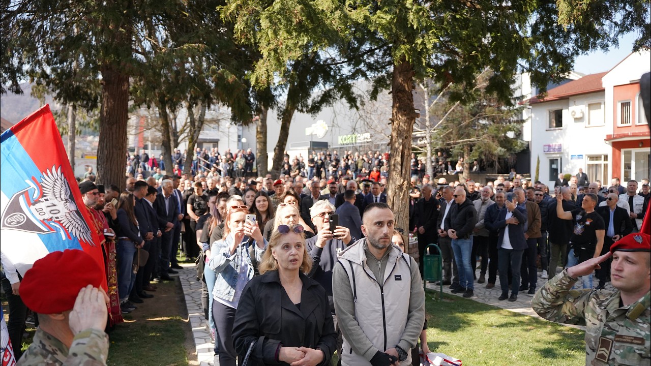 Полагање цвијећа на споменик Милораду Миши Пелемишу у Шековићима 15.3.2026. #републикасрпска