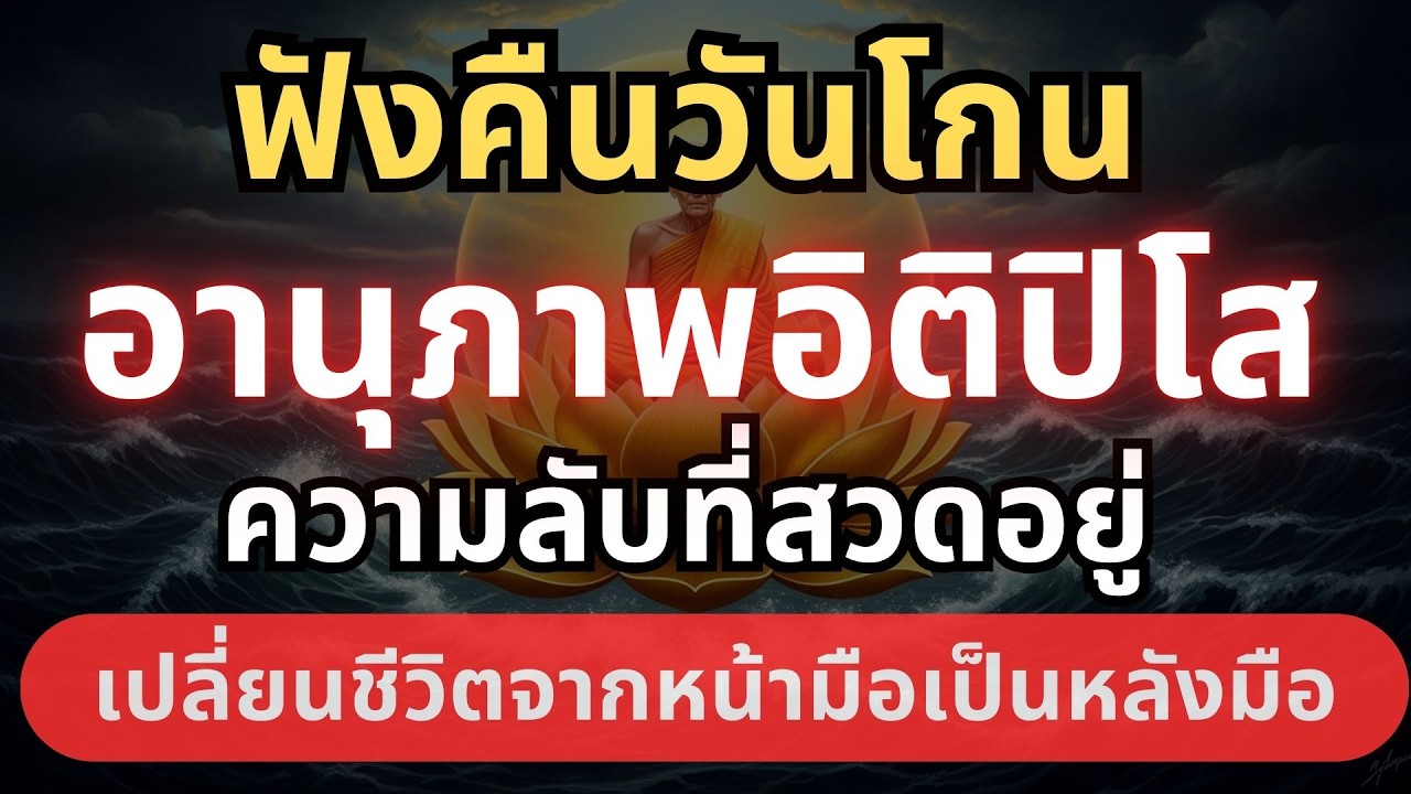 ถอดรหัสลับ อิติปิโส 9 ขั้นตอน เปลี่ยนชีวิตจากหน้ามือเป็นหลังมือ #ธรรมะก่อนนอน  #อิติปิโส #ตีระฆังใจ