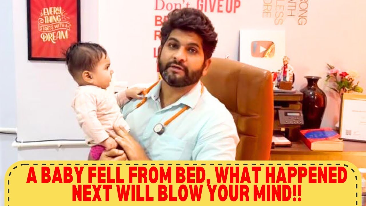 What happens when a baby falls from the bed!?🫣 #falling #bed #infants #trauma #injury