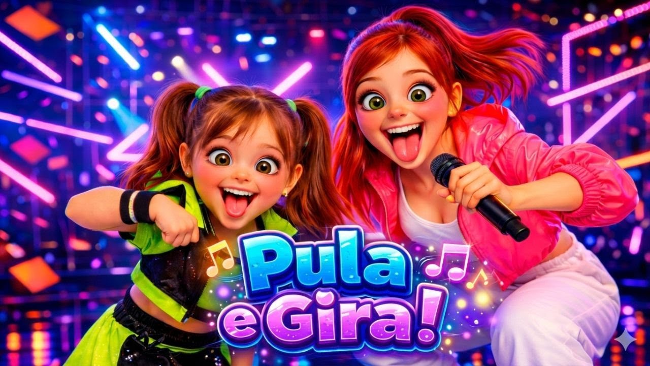 Turminha da Jô e Pimpa - Pula, Gira e Congela (Vídeo Oficial).