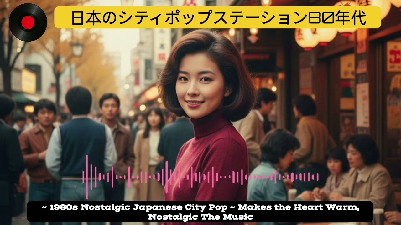 Love blossoms in a cafe || Japanese city pop 80s || Catchy & Nostalgic Playlist