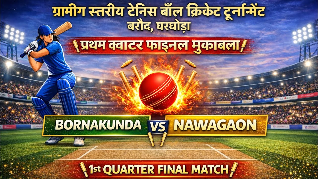 GRAMIN STARIYA CRICKET TOURNAMENT BAROUD GHARGHODA
