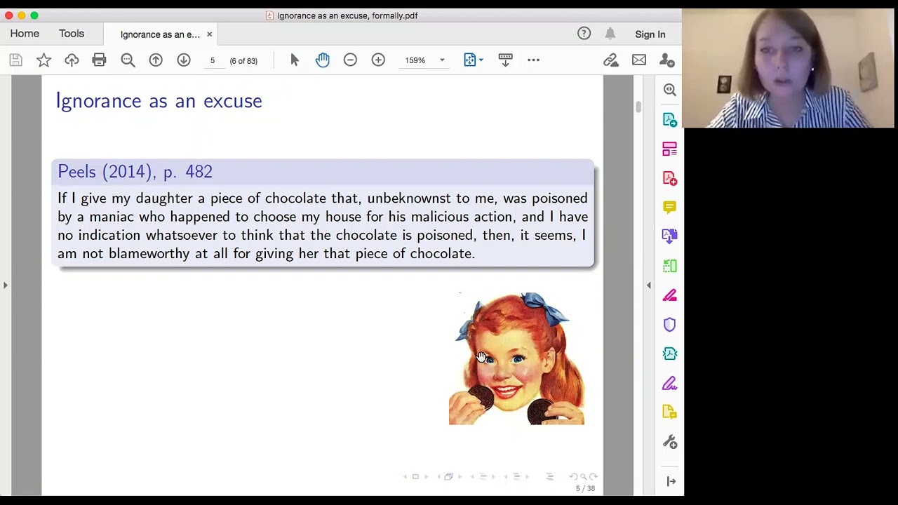 Ekaterina Kubyshkina - Ignorance as an excuse, formally
