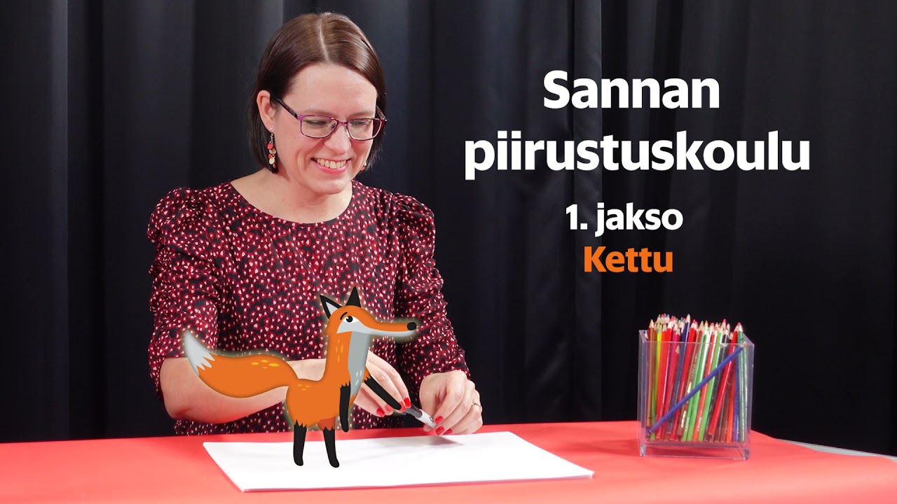 Opi piirtämään kettu