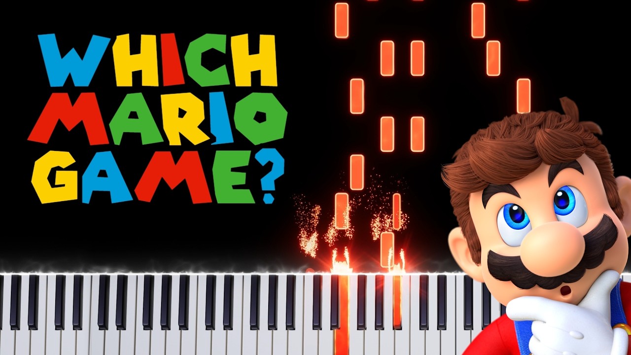 Guess the Mario Game on Piano! (Quiz)