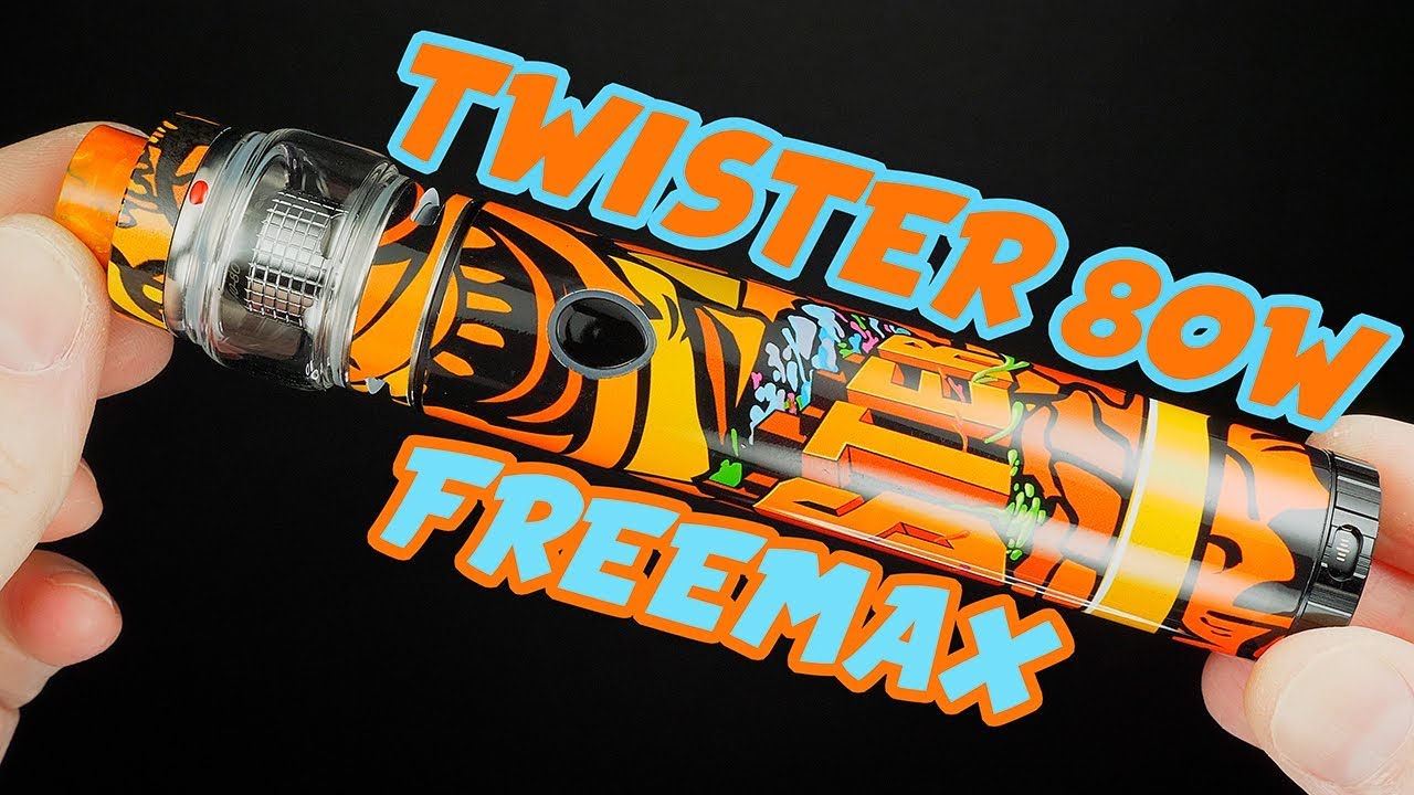 Vaping On A Budget! AWESOME Vape Stick Kit! The Twister 80W By Freemax!