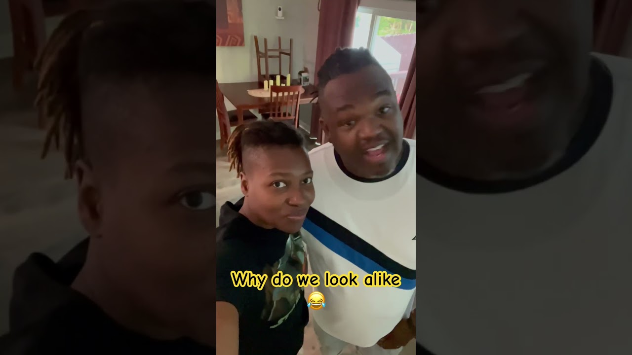Why do we look alike? #dreadlocks #couples #podcasters #locs #haircut