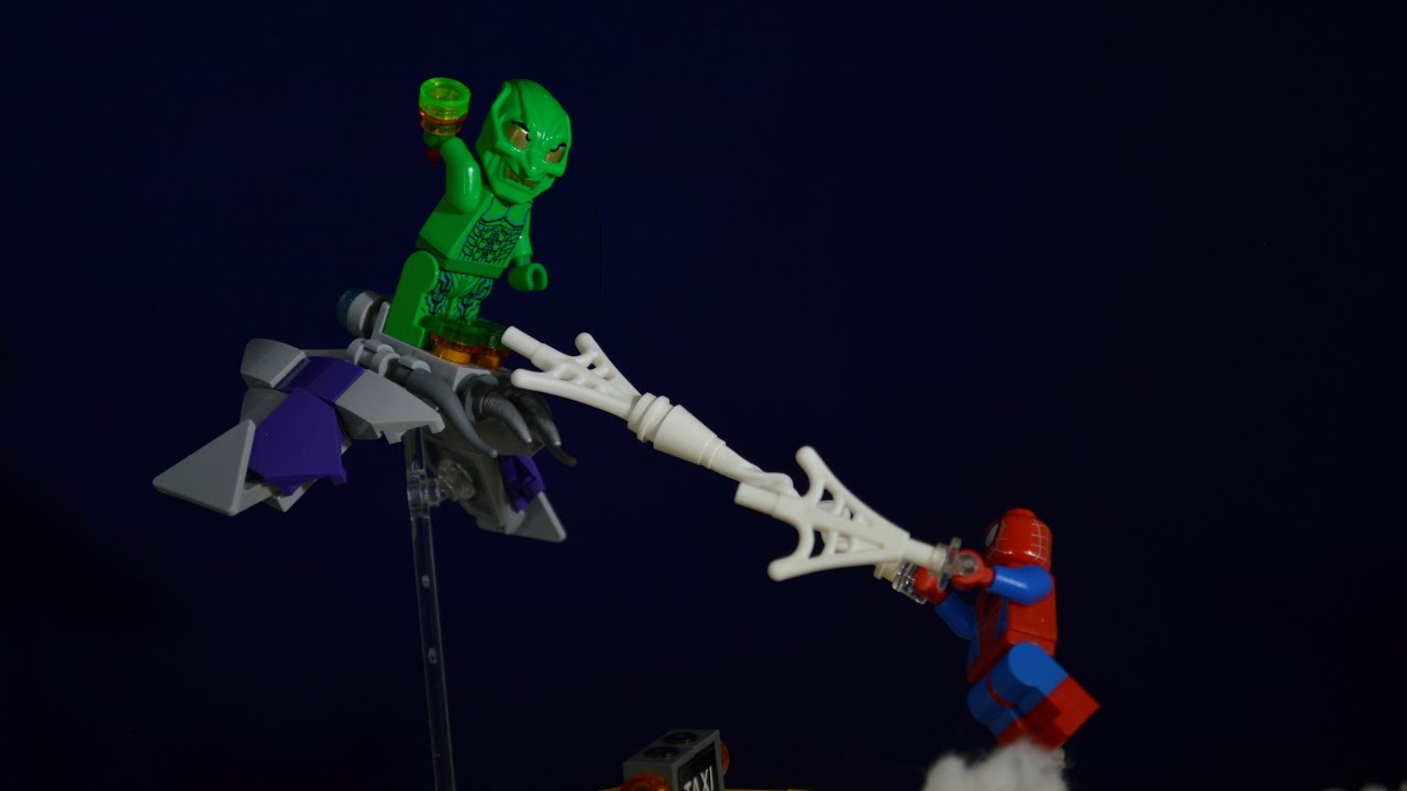How to Build a Lego Sam Raimi Green Goblin Glider V1