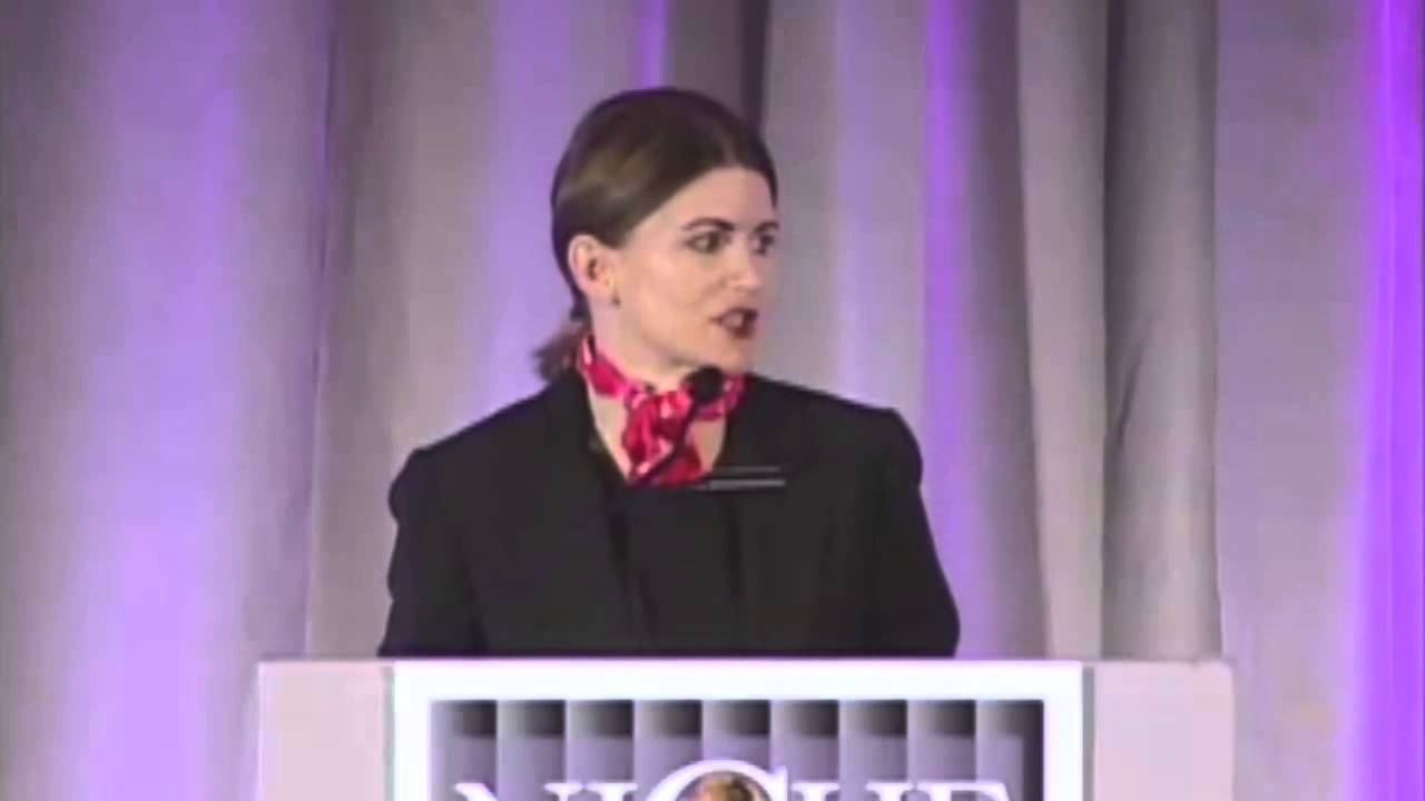 Nicole Brandt speaks at the 2013 NICHE Conference