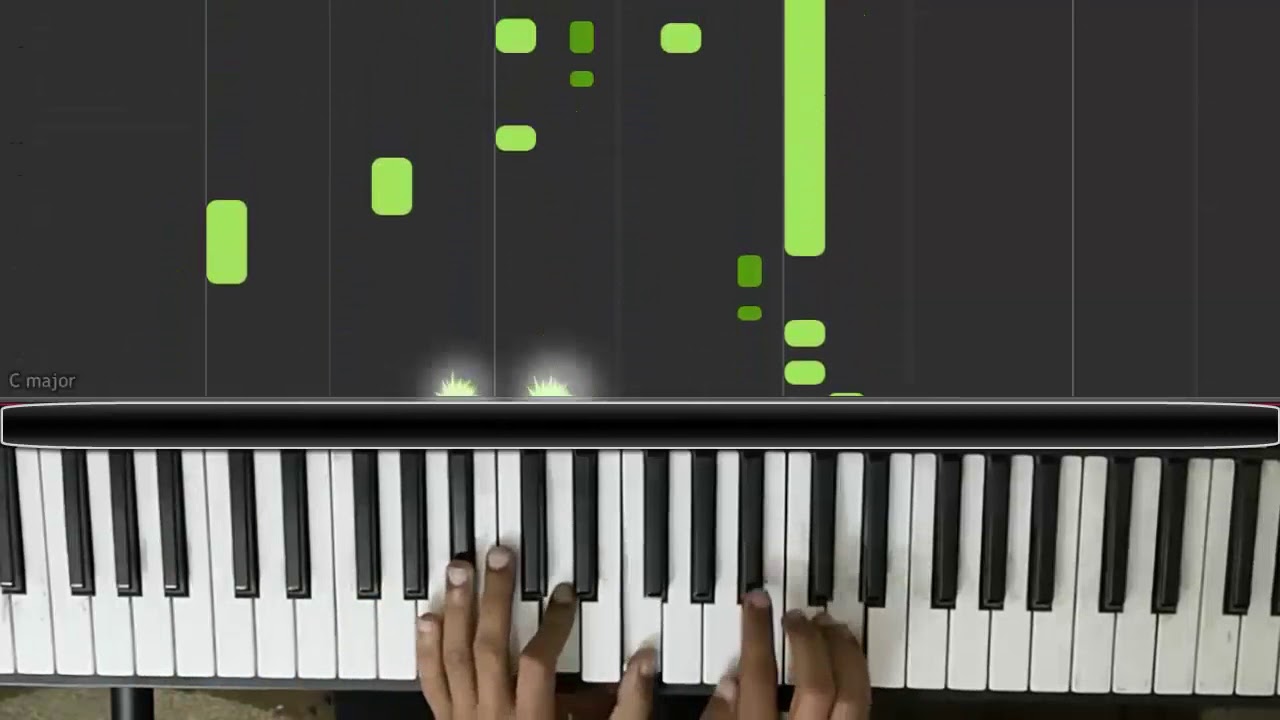 Amr Diab Osad Einy Piano Tutorial عمرو دياب قصاد عيني تعليم عزف بيانو