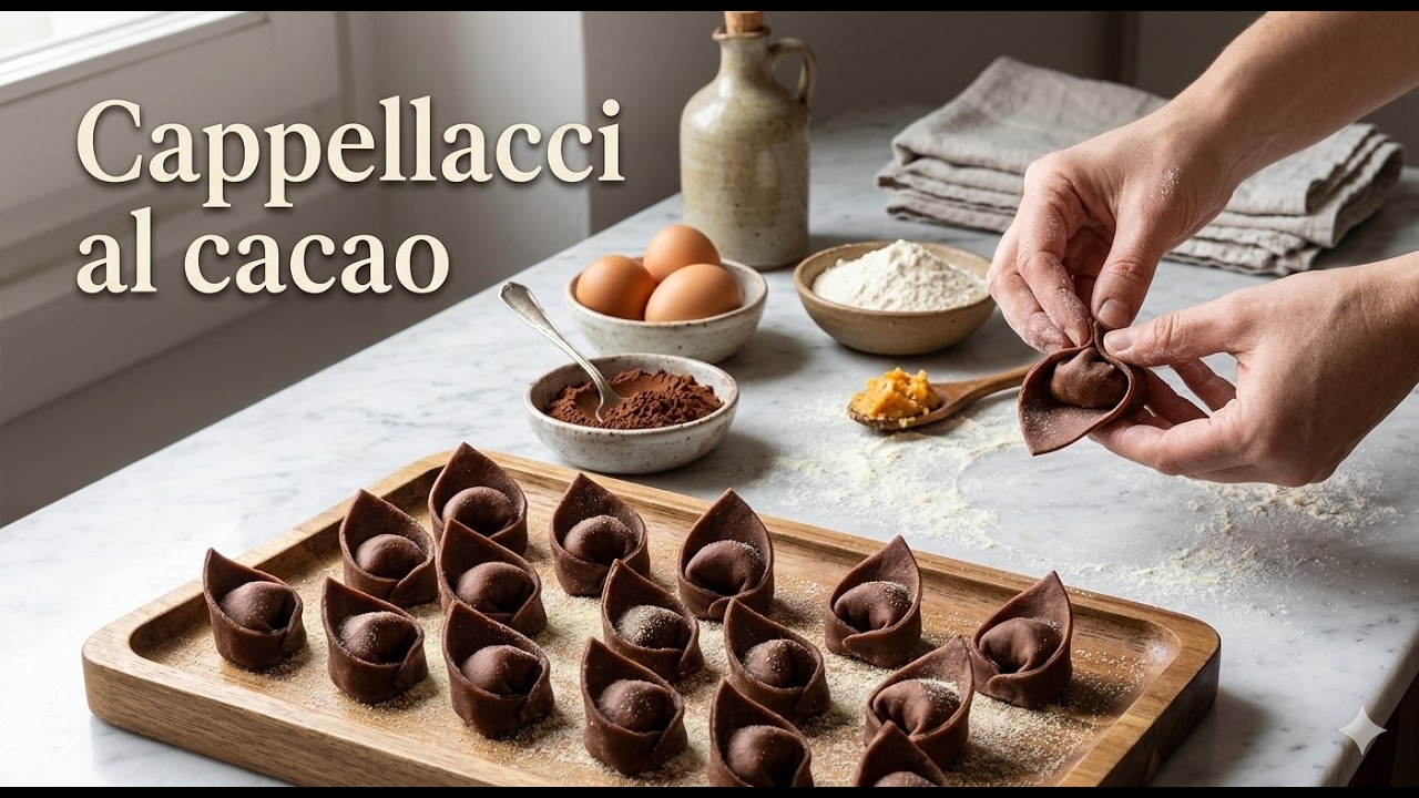 Cappellacci al cacao