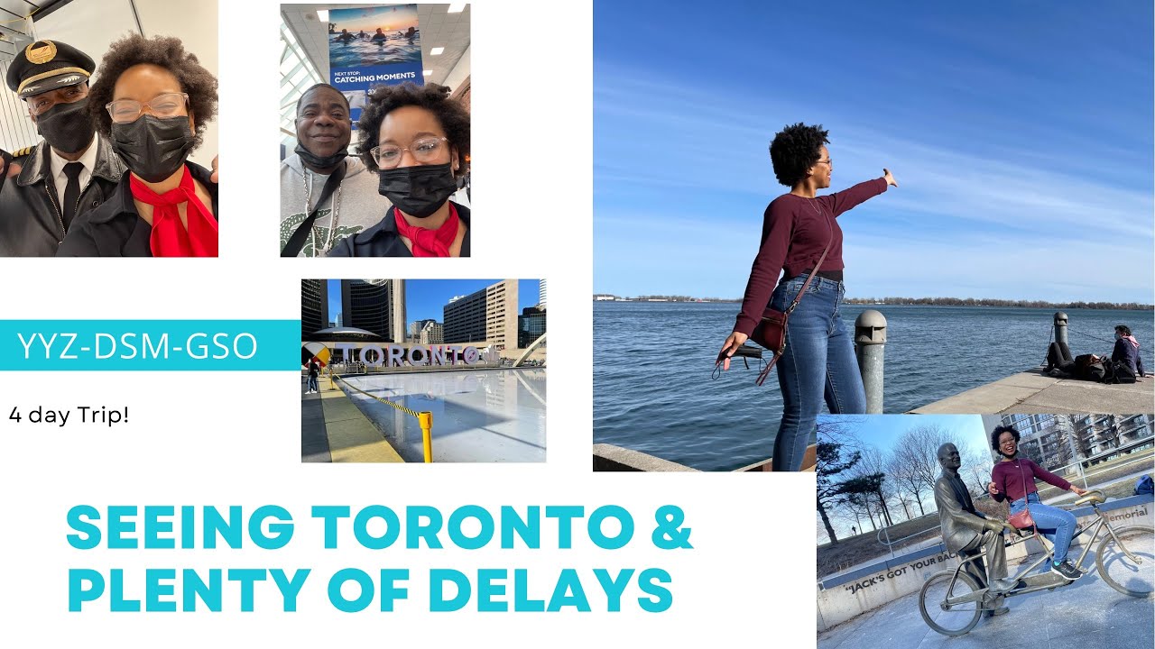 Visiting Toronto!/Great Crew!/ 4 Day Trip!/ Flight Attendant Life