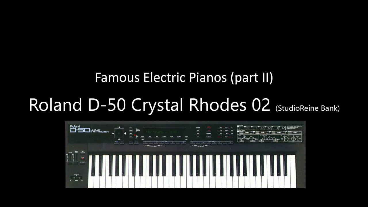 Famous Electric Pianos part II